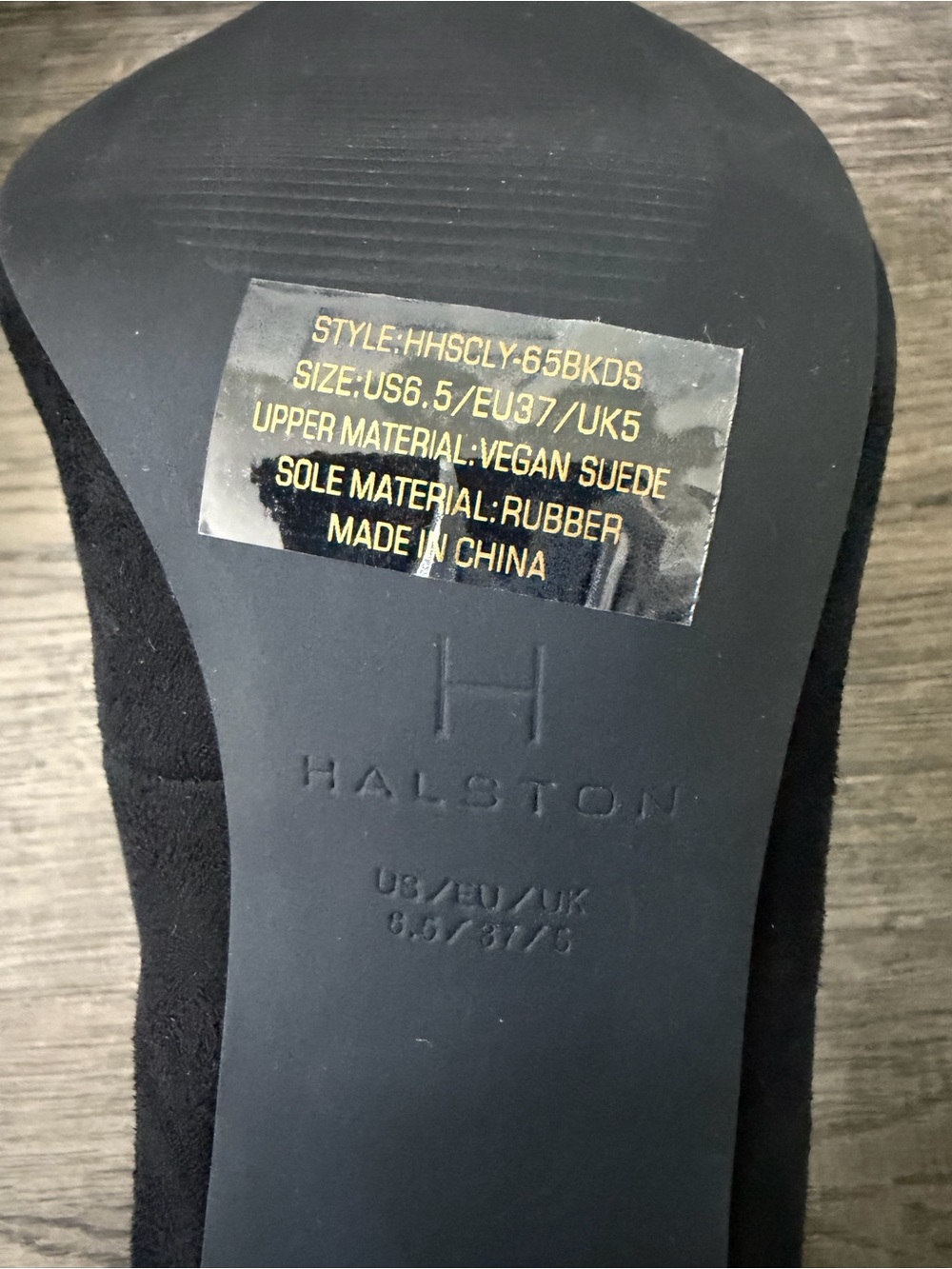 H Halston Womens Sicily Black Mary Jane Pumps Size 6.5 Whimsigoth Pointed Toe - Picture 10 of 11